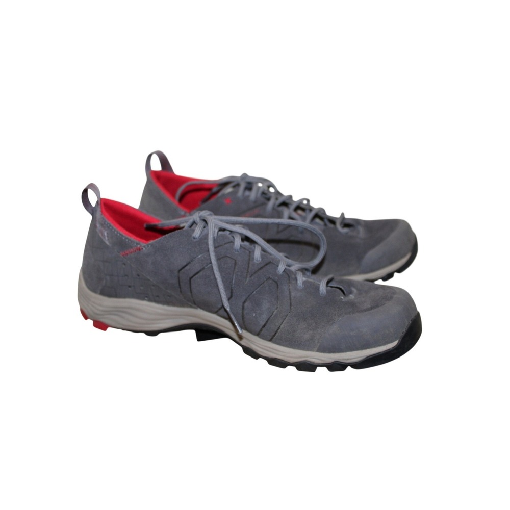 Garmont Agamura Suede Vibram Approach Hiking Shoes Men 10 Dark Grey Original Box